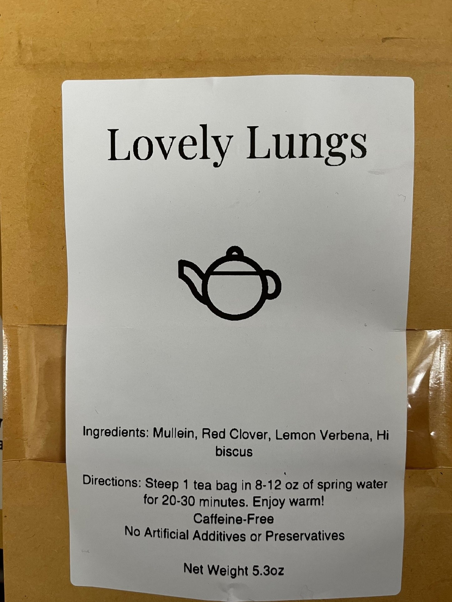 Lovely Lungs 14 day loose tea